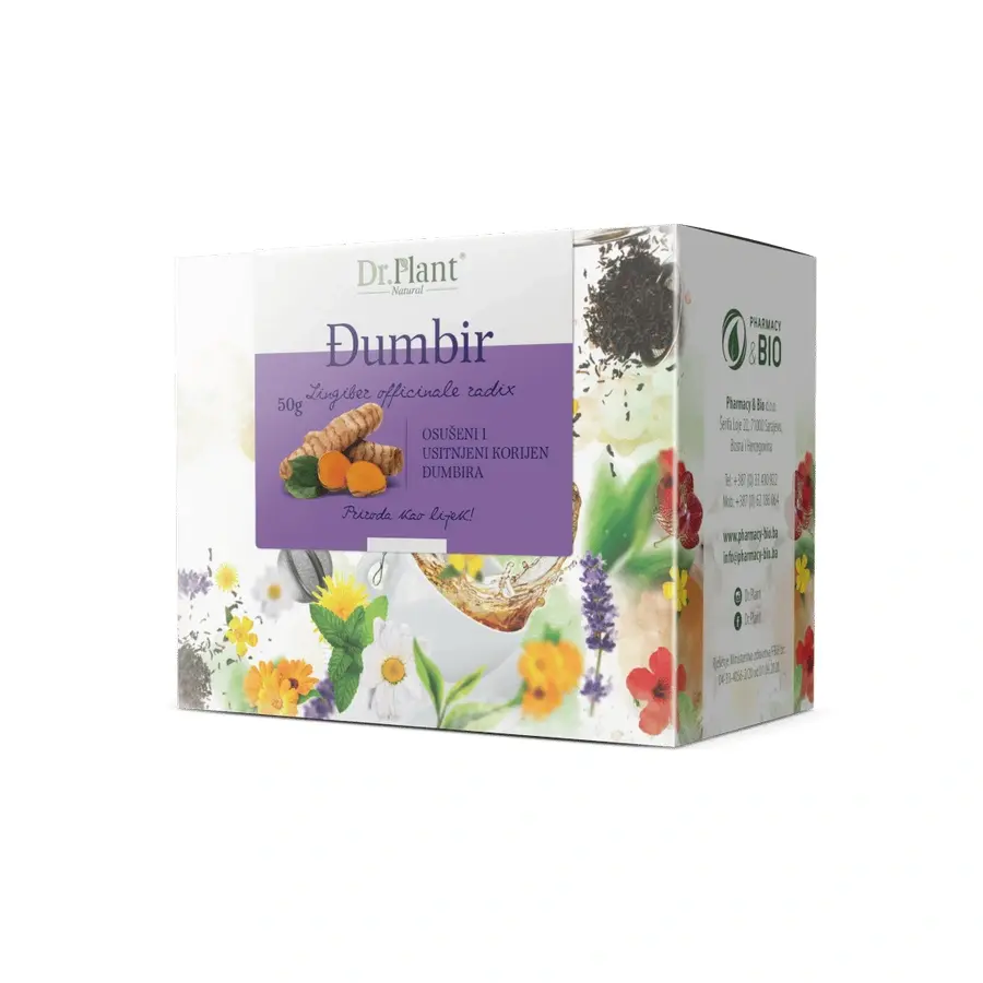 Dr. Plant Čaj, Đumbir korijen, 50g