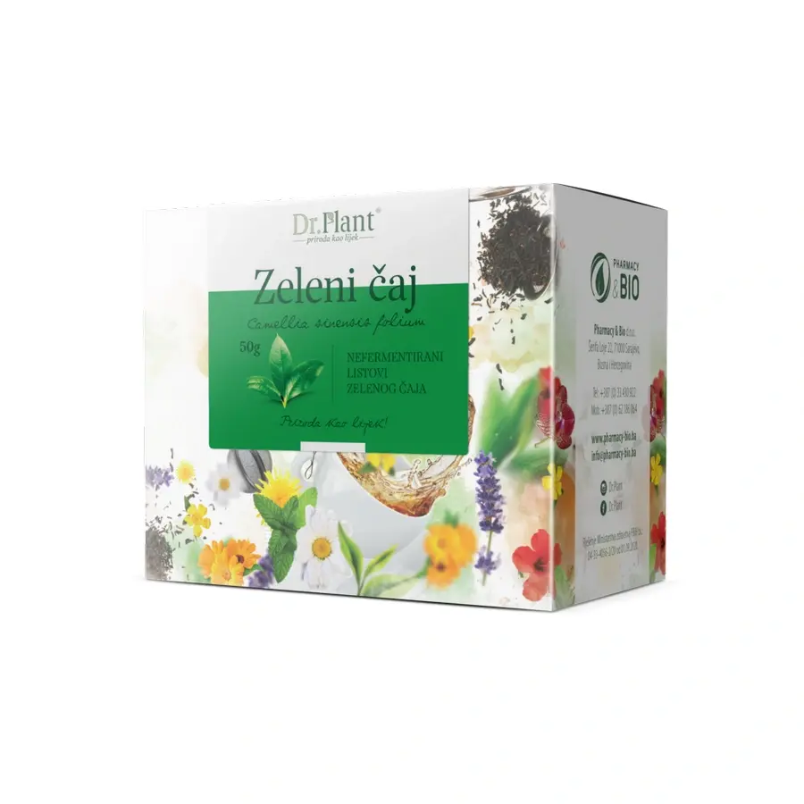 Dr. Plant Čaj, Zeleni, 50g