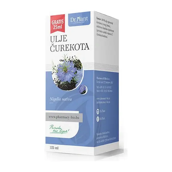Dr. Plant Ulje Čurekota, 125ml