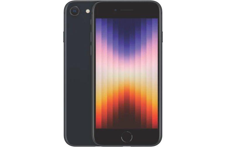 Apple iPhone SE3, 4GB RAM, 64GB, Midnight