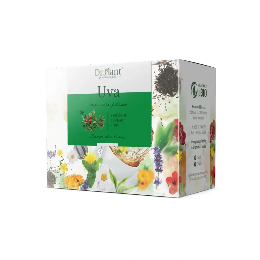 Dr. Plant Čaj, Uva, 40g