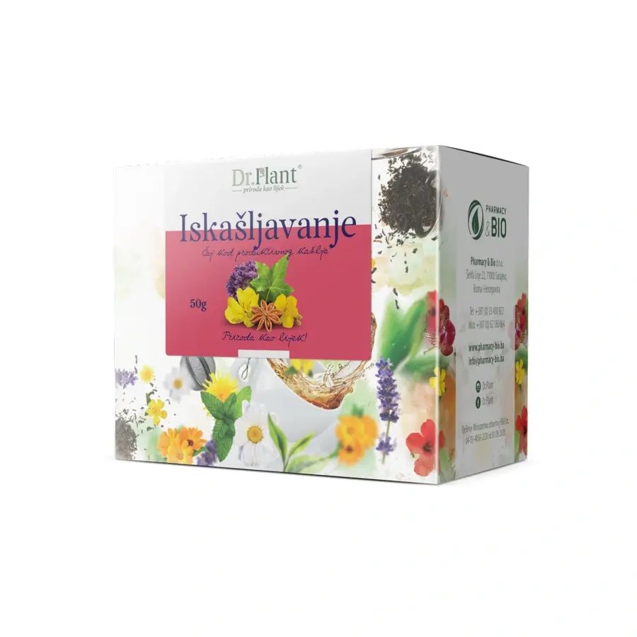 Dr. Plant Čaj za iskašljavanje, 50g