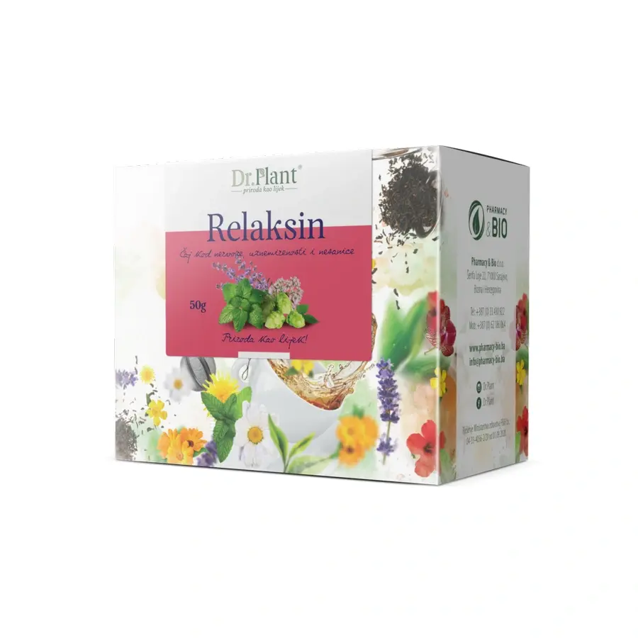 Dr. Plant Čaj, Relaksin, 50g