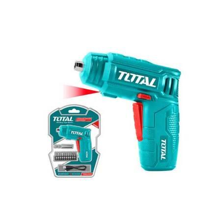 Total Bežični odvijač TSDLI0402, Tirkizni