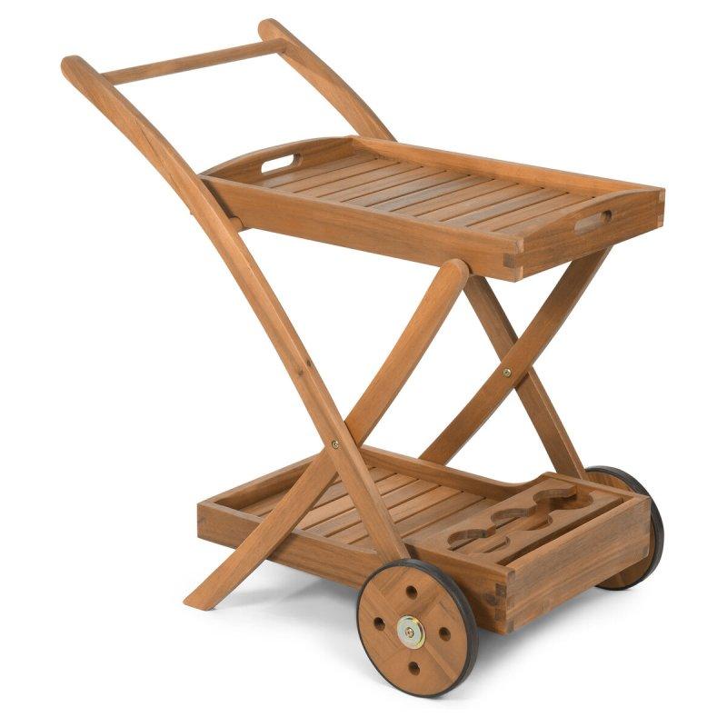 Fieldmann Kolica za serviranje FDZN 4050-T, Smeđa