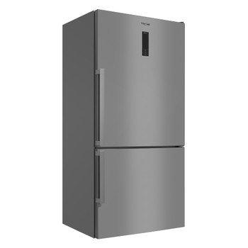 Whirlpool Kombinovani hladnjak W84BE 73 X, Tamnosivi
