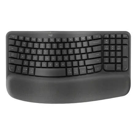 Logitech Bežična Tastatura Wave Keys, Crna