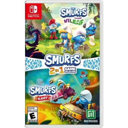 Microids Igrica za Nintendo Switch The Smurfs 2 in 1 Game Collection