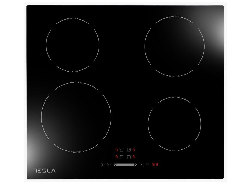 Tesla Ugradna ploča HI6400TB, Indukcija, 4 grejne zone, Crna