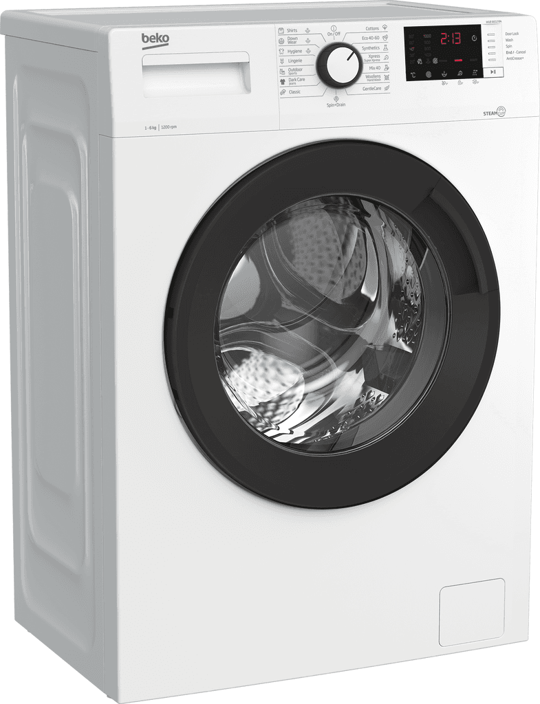 Beko Mašina za veš Wue 6612 Dba, 6 kg, 1200 rpm, Bijela