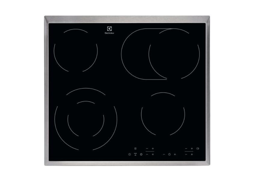 Electrolux Ugradna ploča EHF6346XOK, Staklokeramika, 4 grejne zone, Crna