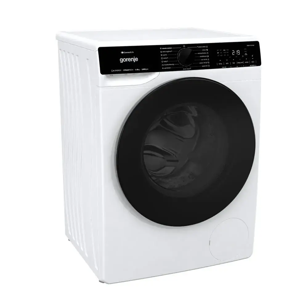 Gorenje Mašina za veš Wpna84a2tswifi, 8 kg, 1400 rpm, Bijela