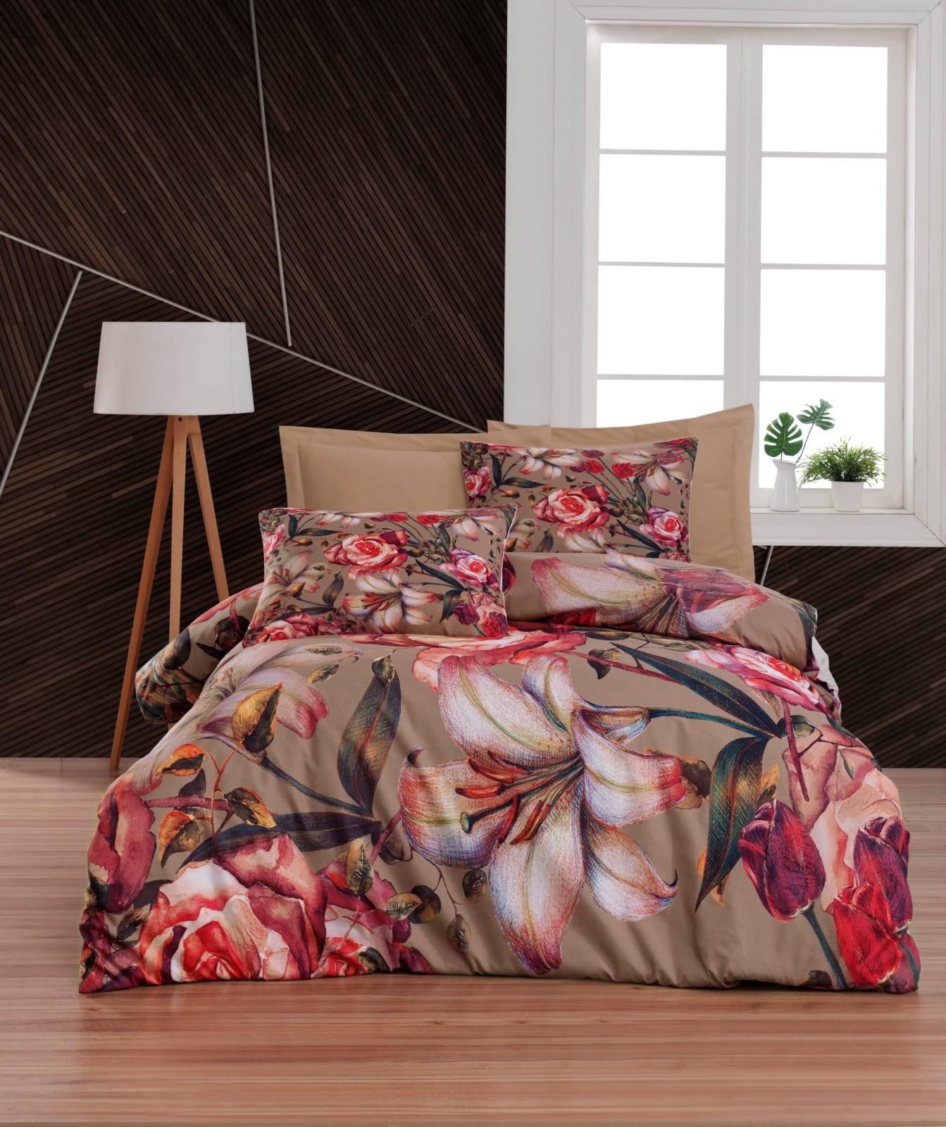 L'essentiel Maison Set bračna posteljina 470, 200x220cm, smeđa