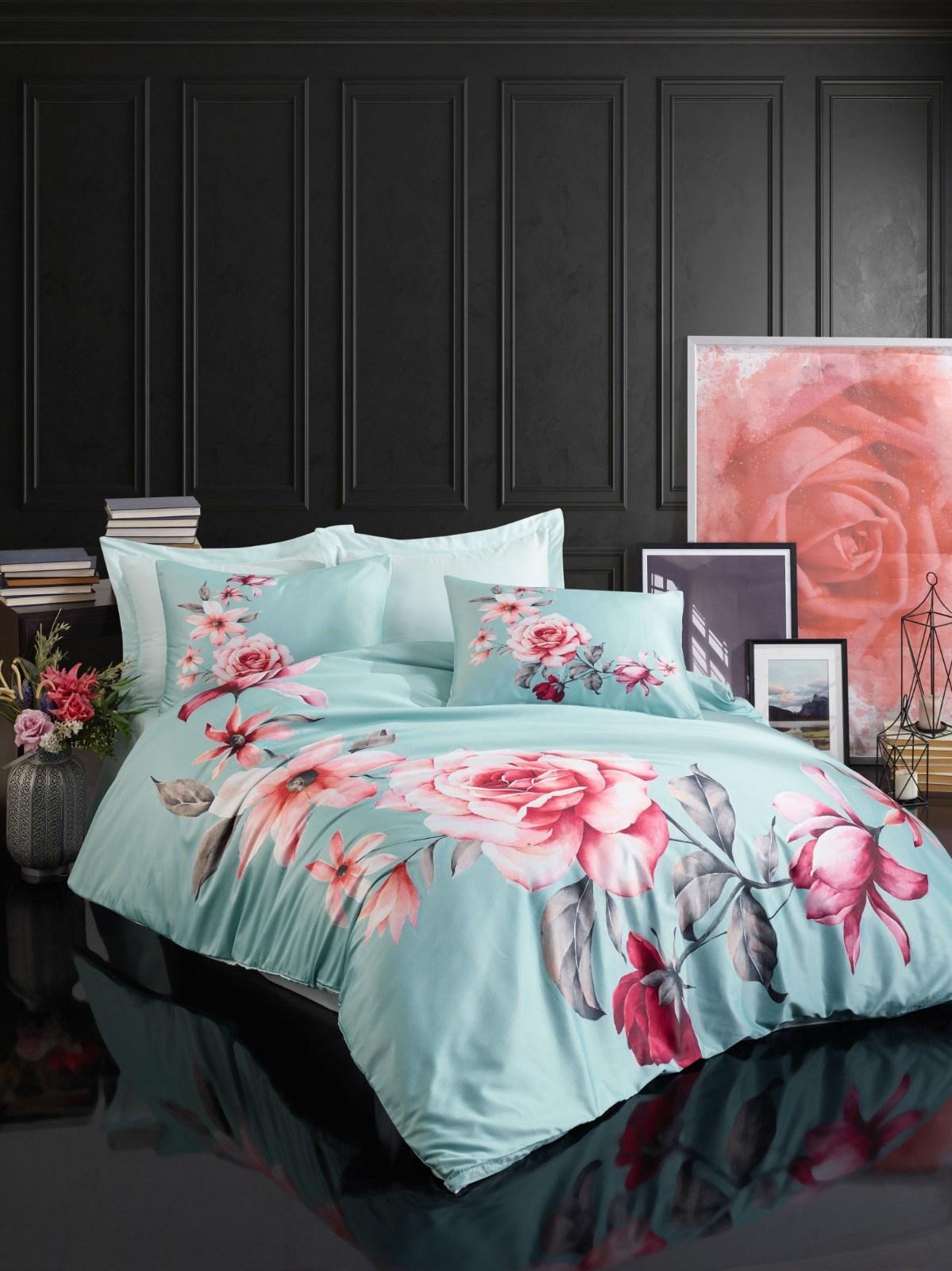 L'essentiel Maison set posteljine 482, 160x220cm, tirkizna