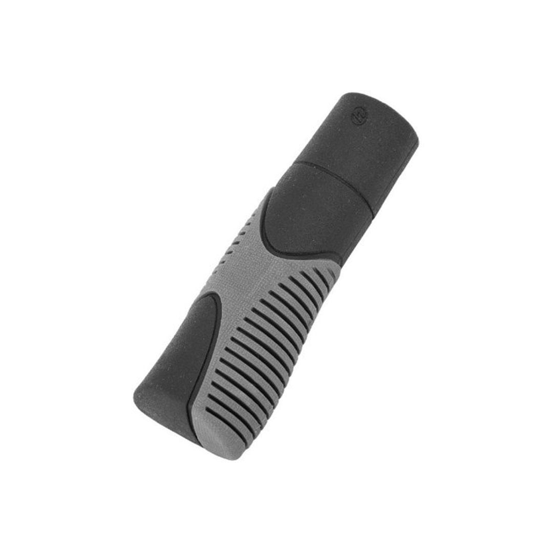 Herrmans Gripovi za biciklo Trekking, 120 mm, TPE, Crno-sivi