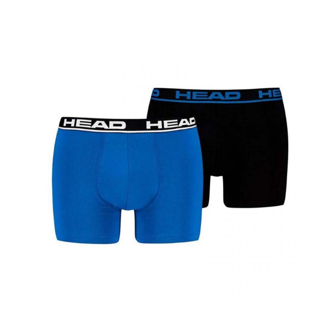 Head Muške bokserice 2P, Crno-plave