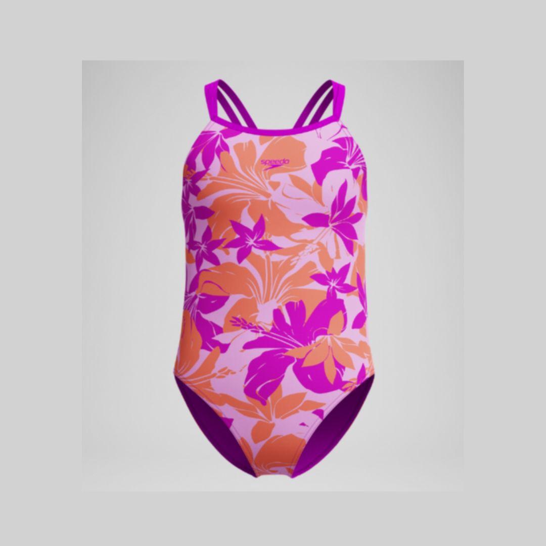 Speedo Dječije kupaće Alo PT TWNSTRP JF, Roze