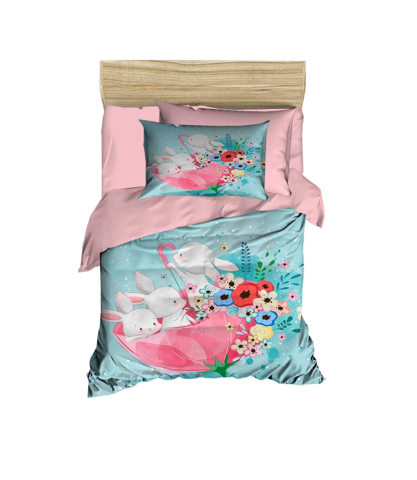 Conceptum Hypnose Dječja posteljina PH188, 100x150cm, tirkizna