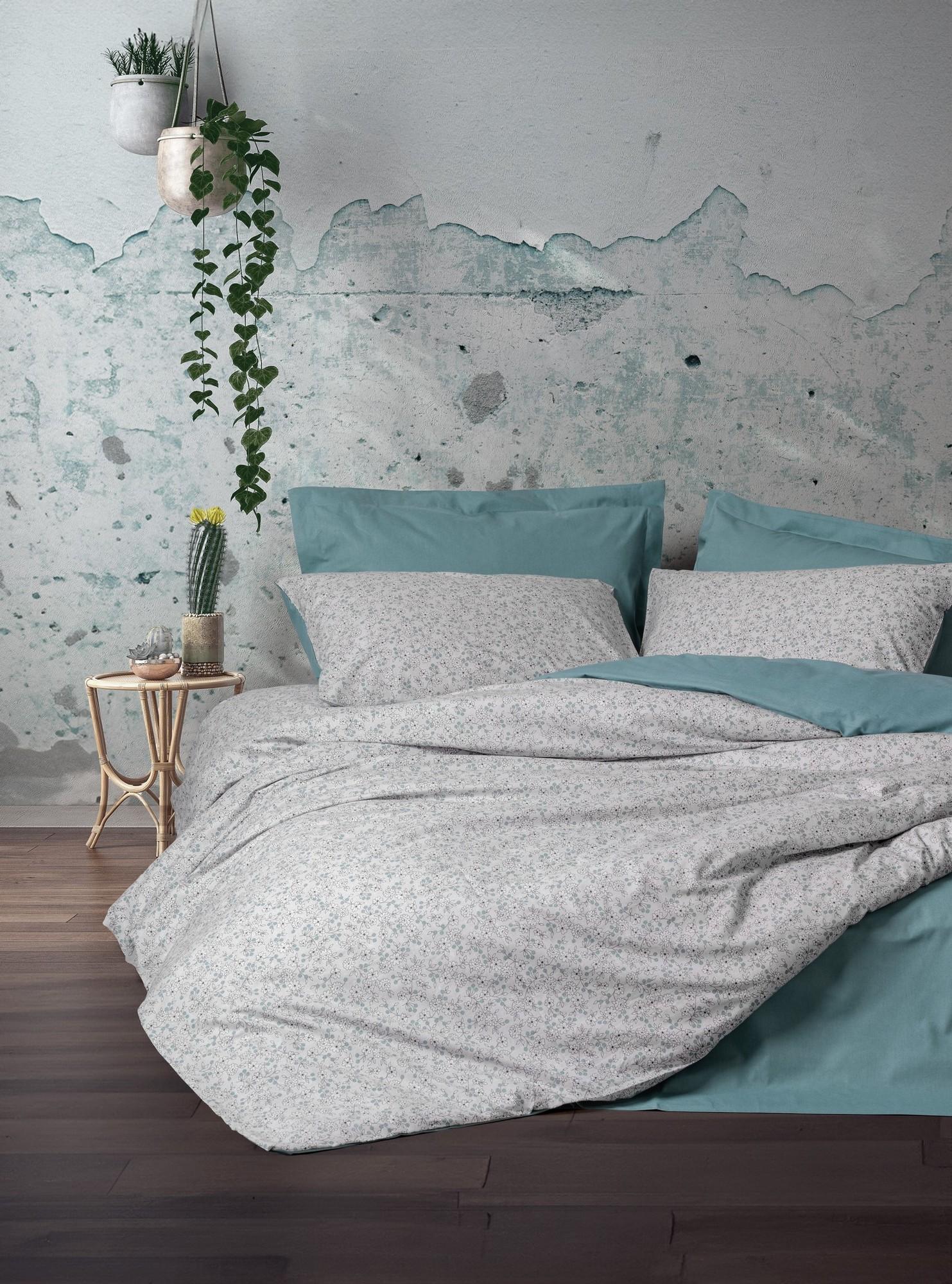 L'essentiel Maison set posteljine jun, 160x220cm, 100x200+30cm, zelena