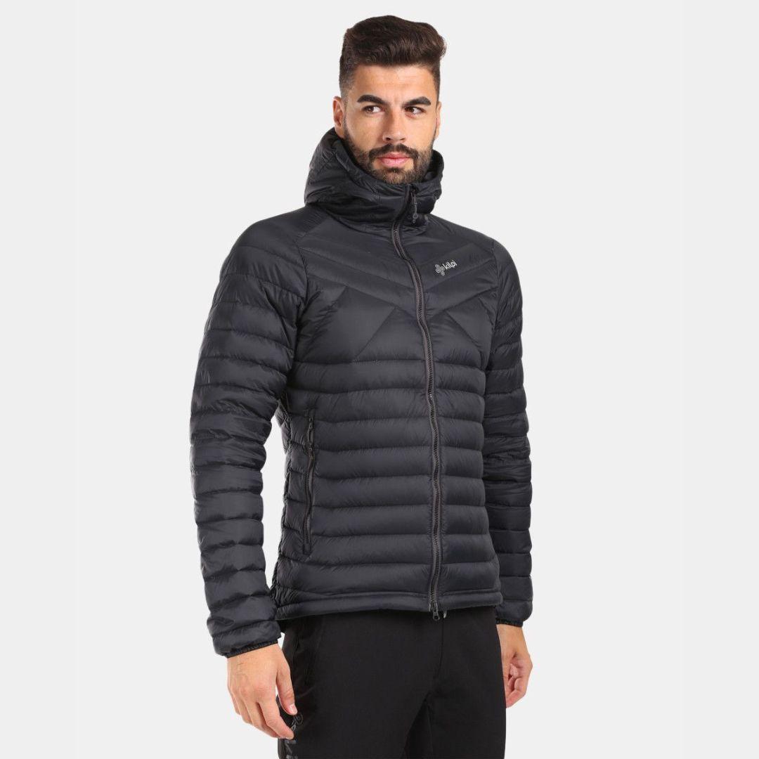 Kilpi Muška jakna Down Pyramiden, Crna