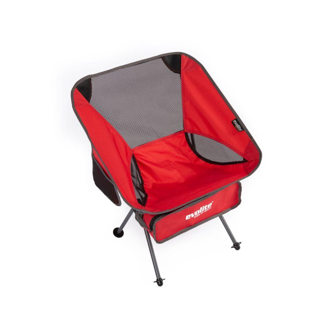 Evolite Mini kamp stolica, Crvena