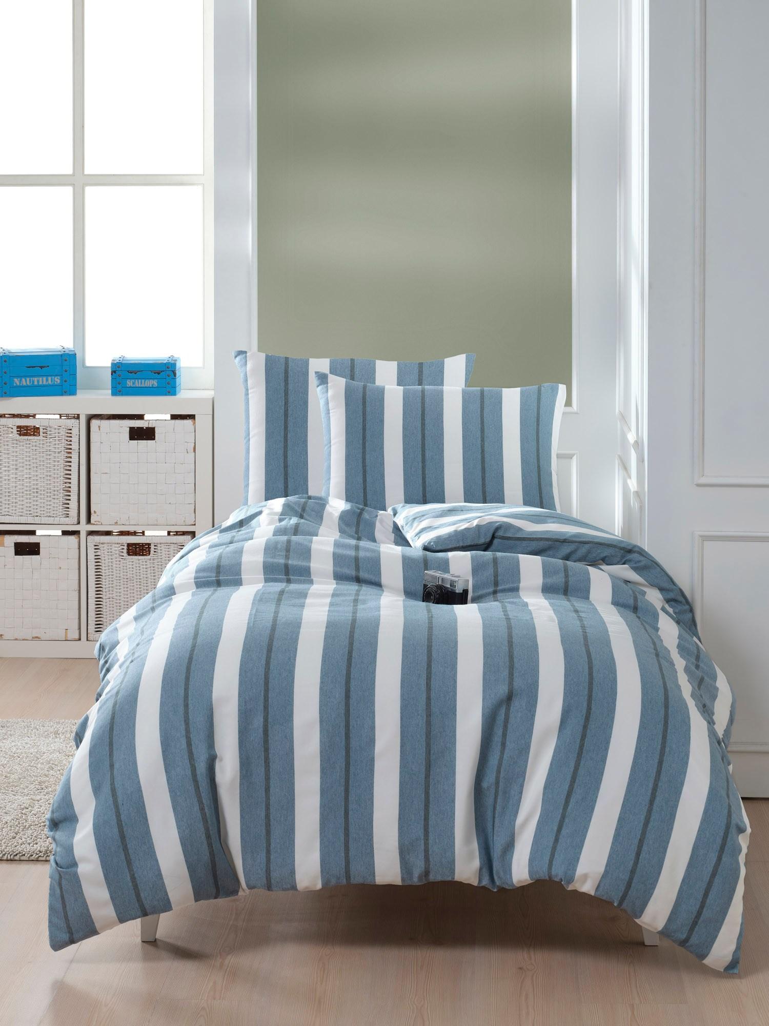 L'essentiel Maison Set posteljine za jednu osobu Helsinki, 140x200cm, kerozin