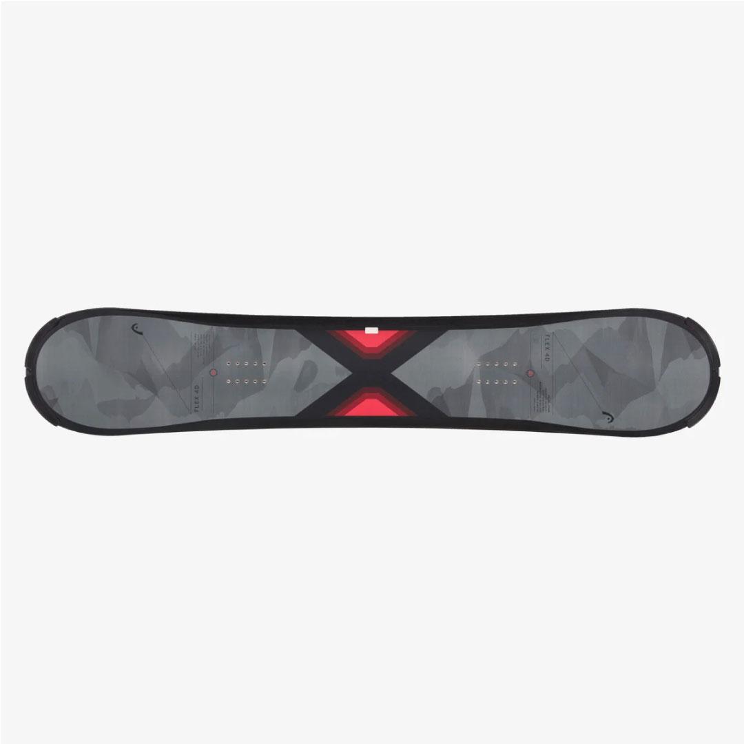 Head Snowboard Flex 4D + SpeedDisc, Sivi