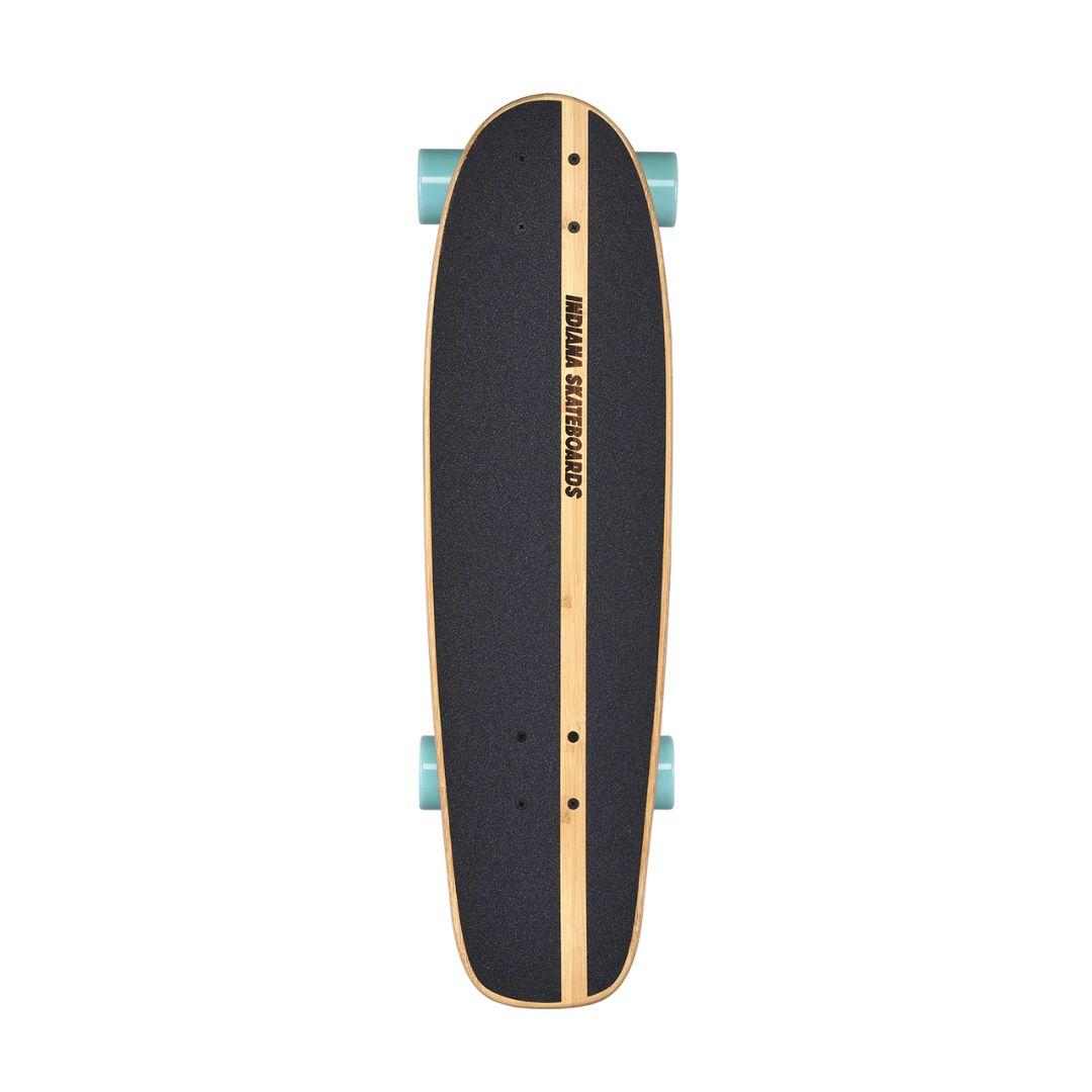 Micro Skateboard Indiana Cruiser Bamboo, Crno-smeđi