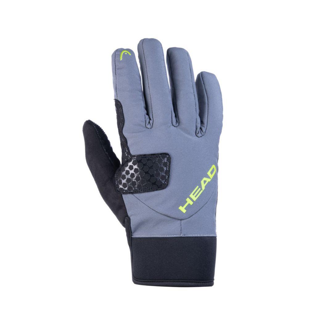 Head Muške biciklističke rukavice Long Warm 5811, Teget-zelene