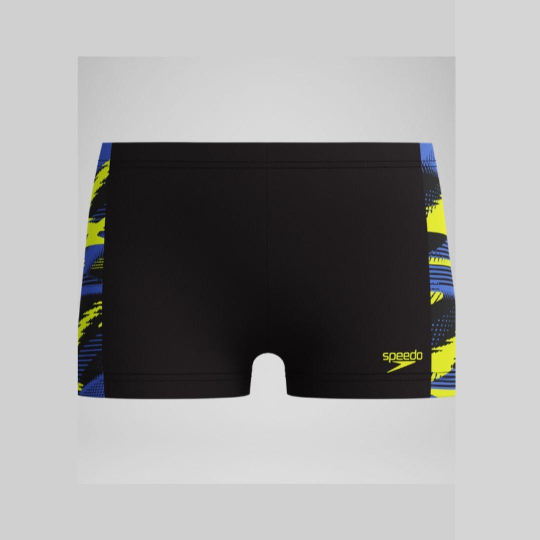 Speedo Dječije kupaće Hyperboom Panel Aquashort, Crne