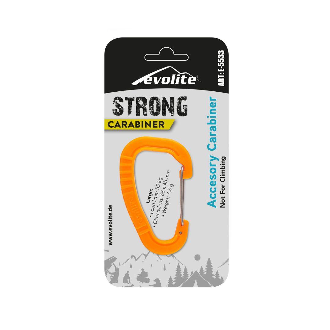 Evolite Carabiner Strong, Large, Narandžasti