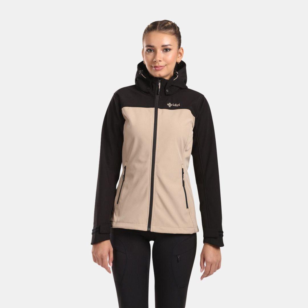 Kilpi Ženska jakna Softshell Ravia, Krem-crna