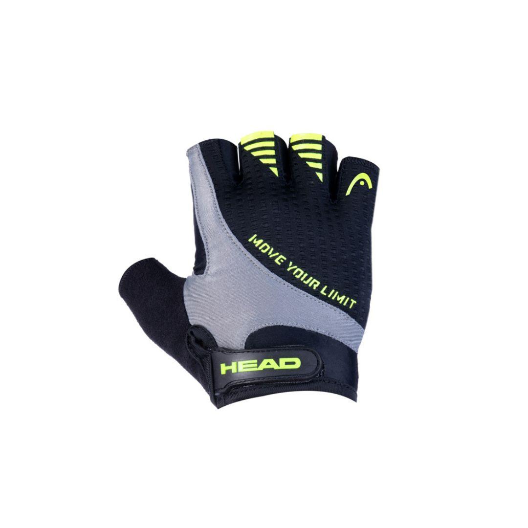 Head Muške biciklističke rukavice 3818, Crno-zelene