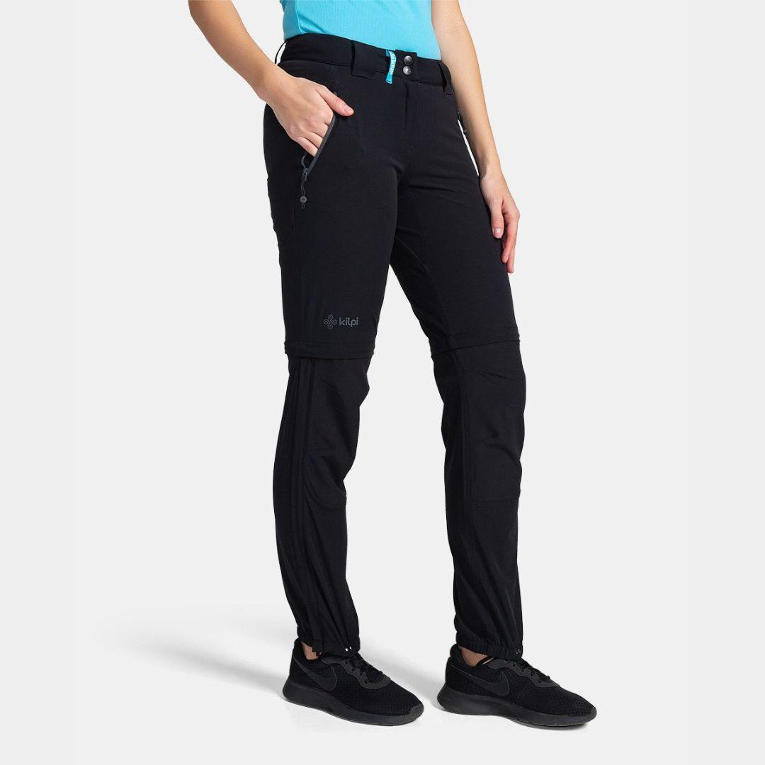 Kilpi Ženske planinarske pantalone HOSIO, Crne