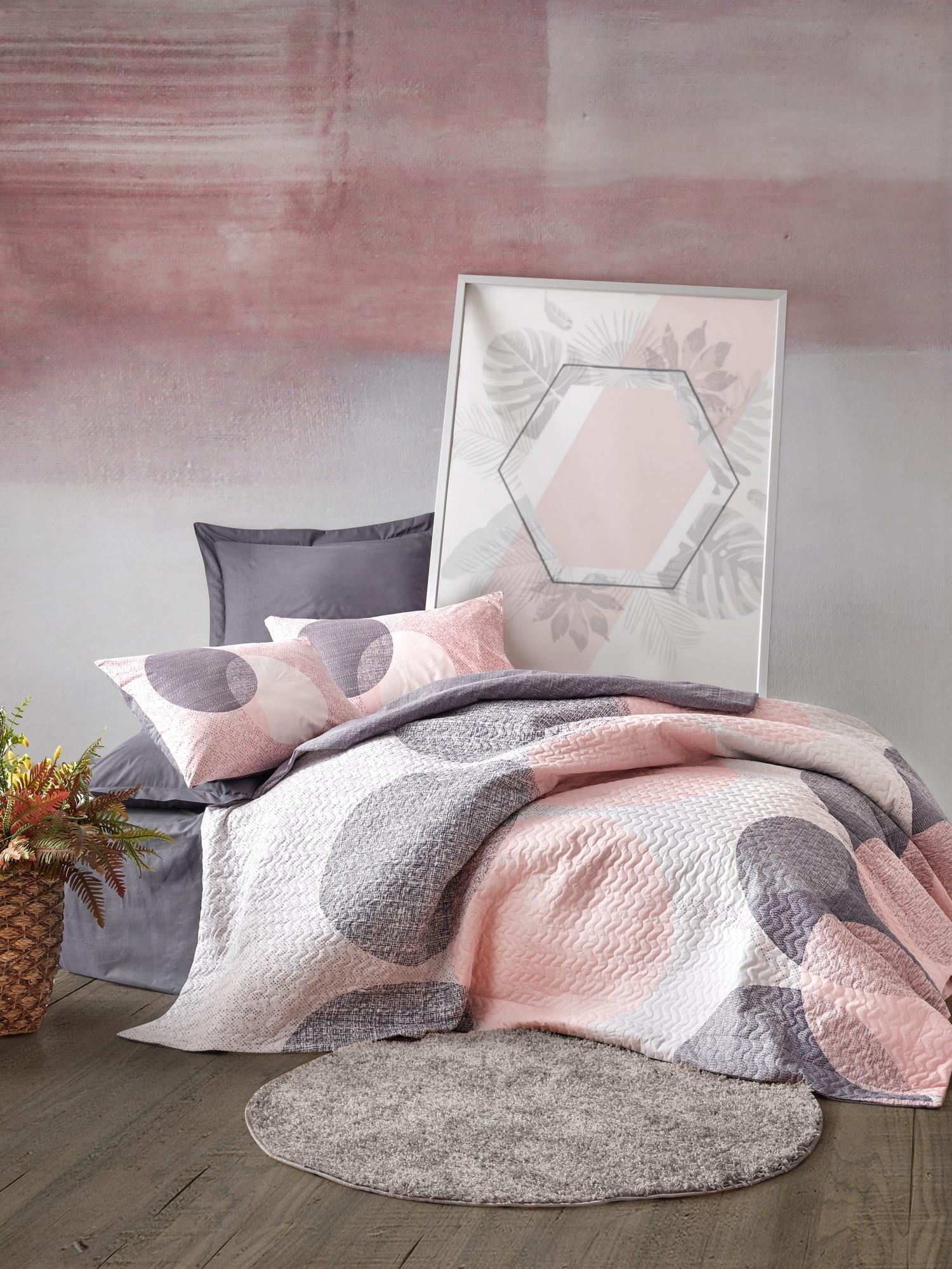 L'essentiel Maison set posteljine Leron, 180x230cm, roze