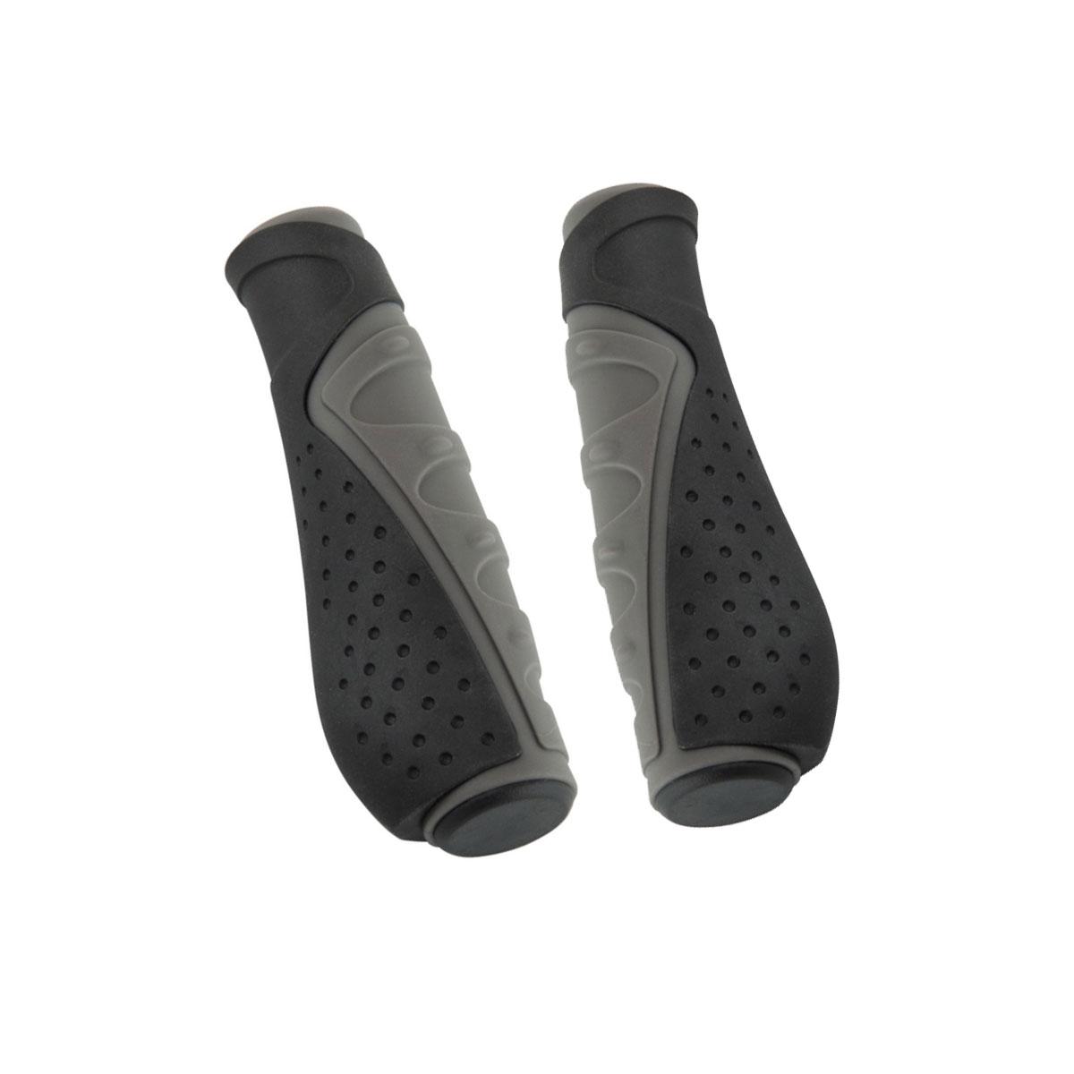 Gripovi za bicikl Trekking Karton Gel, 135mm, Sivi