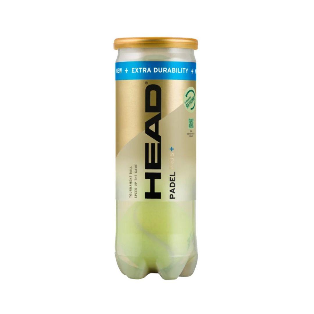 Head Loptice za padel PRO S+, Žute
