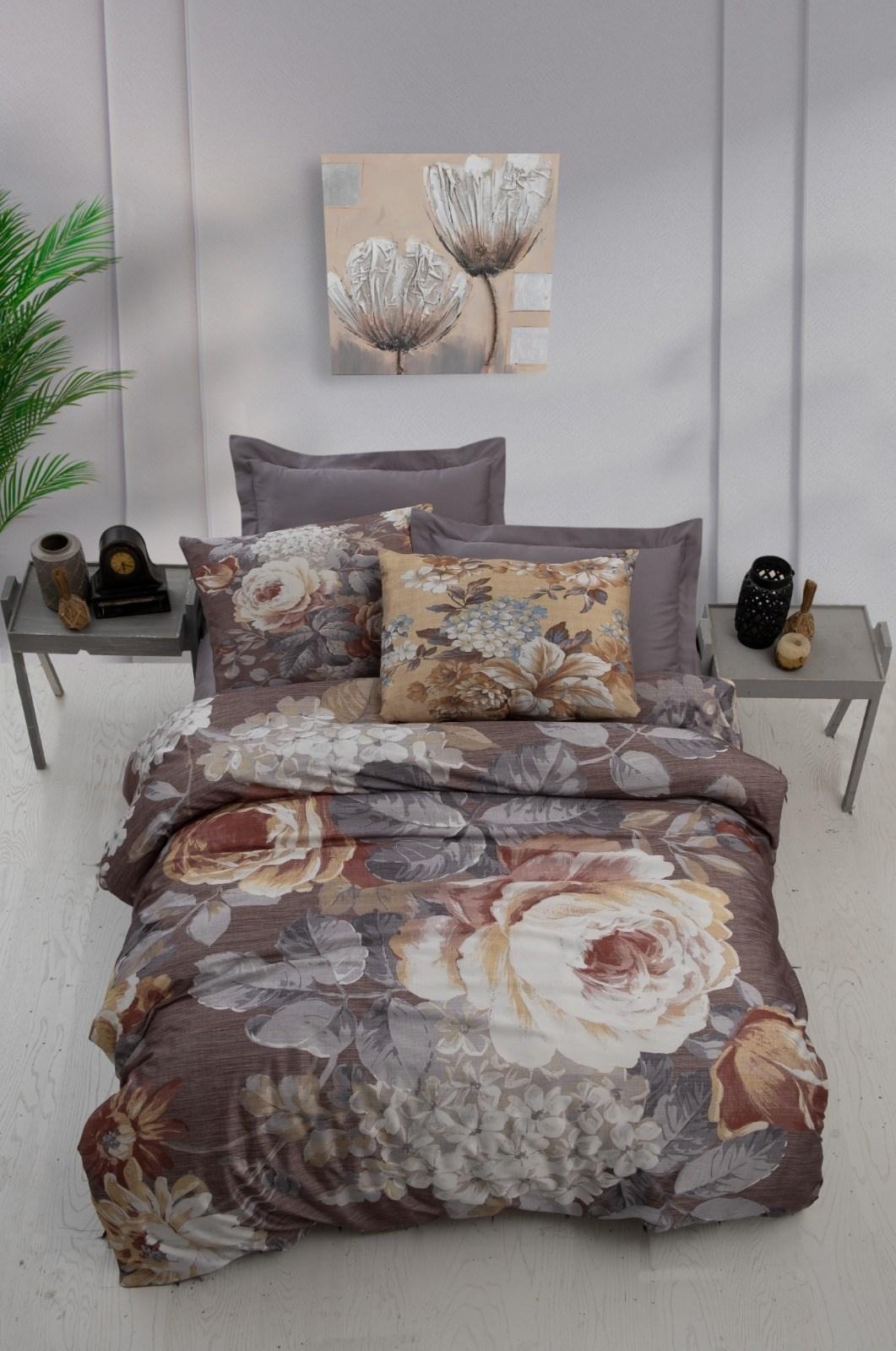 L'essentiel Maison Set bračna posteljina 469, 200x220cm, smeđa