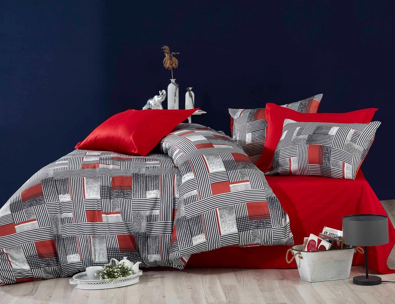 L'essentiel Maison set posteljine 478, 160x220cm, siva