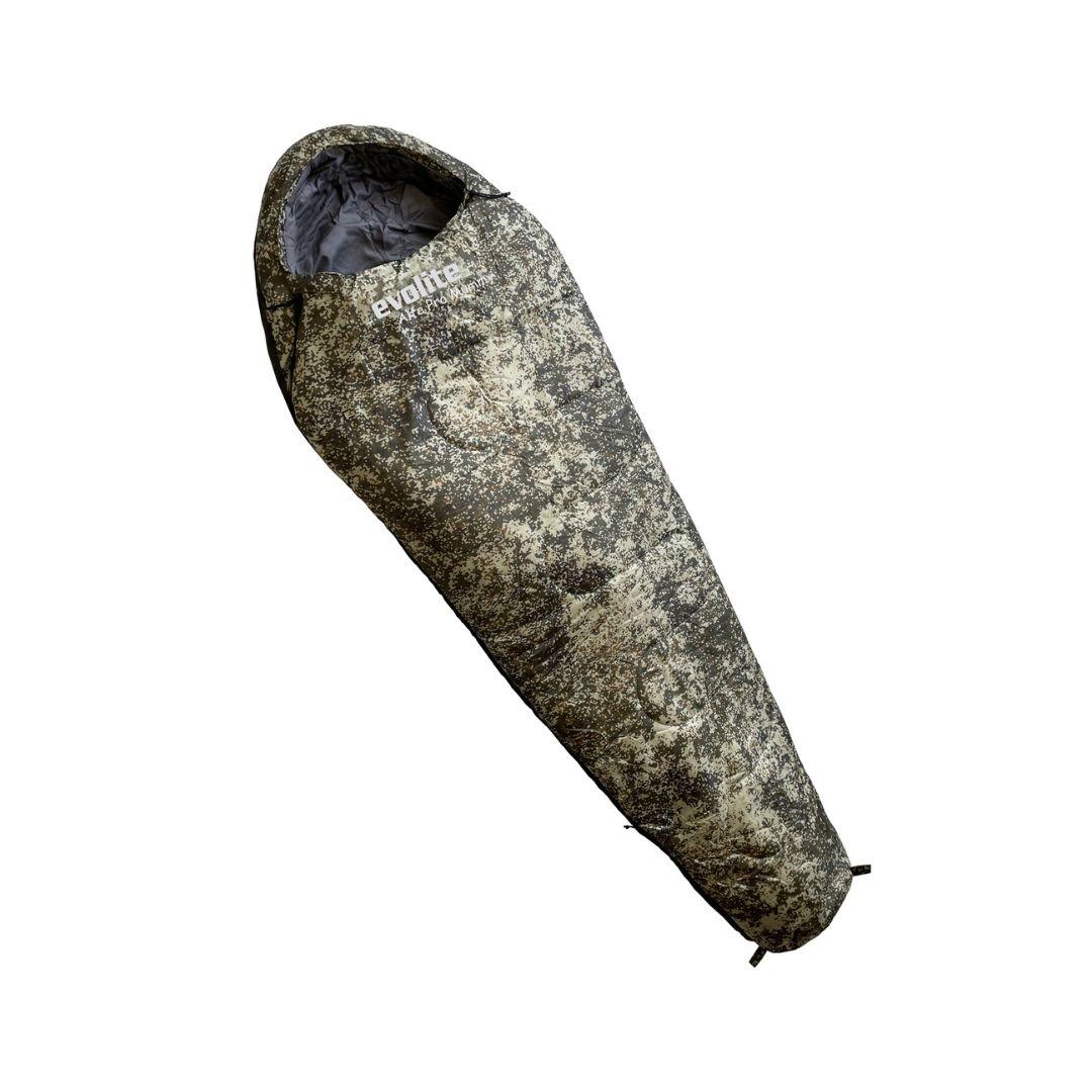 Evolite Vreća za spavanje Alfa Camo Pro 0oC Mummy Type, Maskirna