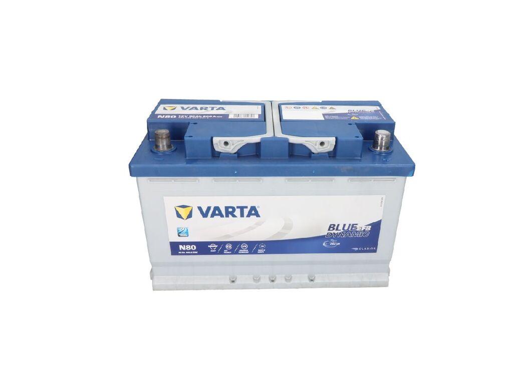 Varta Akumulator EFB Start-Stop, 80 Ah, 800 A
