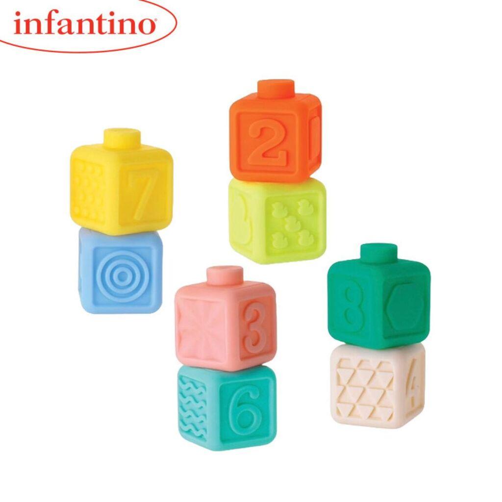 Infantino Mekane gumene kocke 315363, 6+ mjeseci