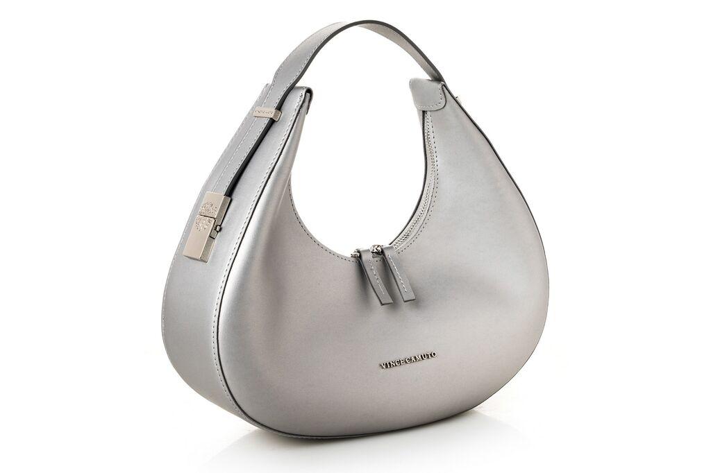 Vince Camuto ženska Riviera torbica, srebrna