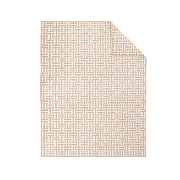 Ibena Deka Jacquard Cambridge, Krem