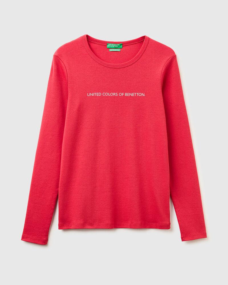 Benetton Ženska majica dugih rukava 3GA8E16G0-287-XS, Roza