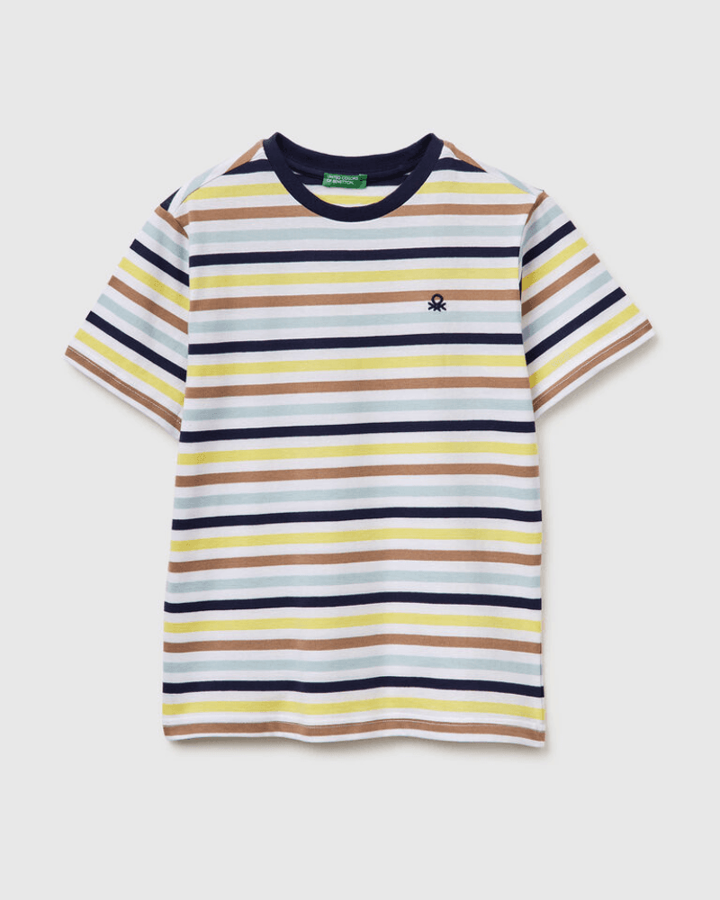 Benetton Majica za dječake 39IAC10S8G-905-S, Šarena