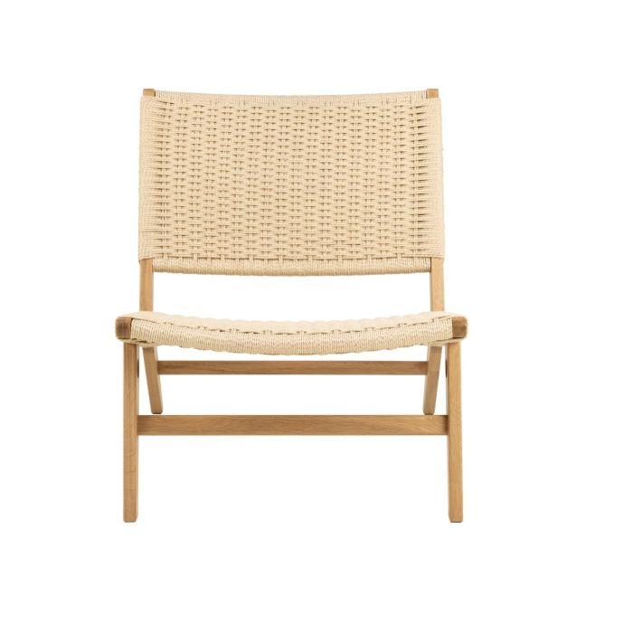 Actona Company Lounge fotelja Carson, Off-white, Krem