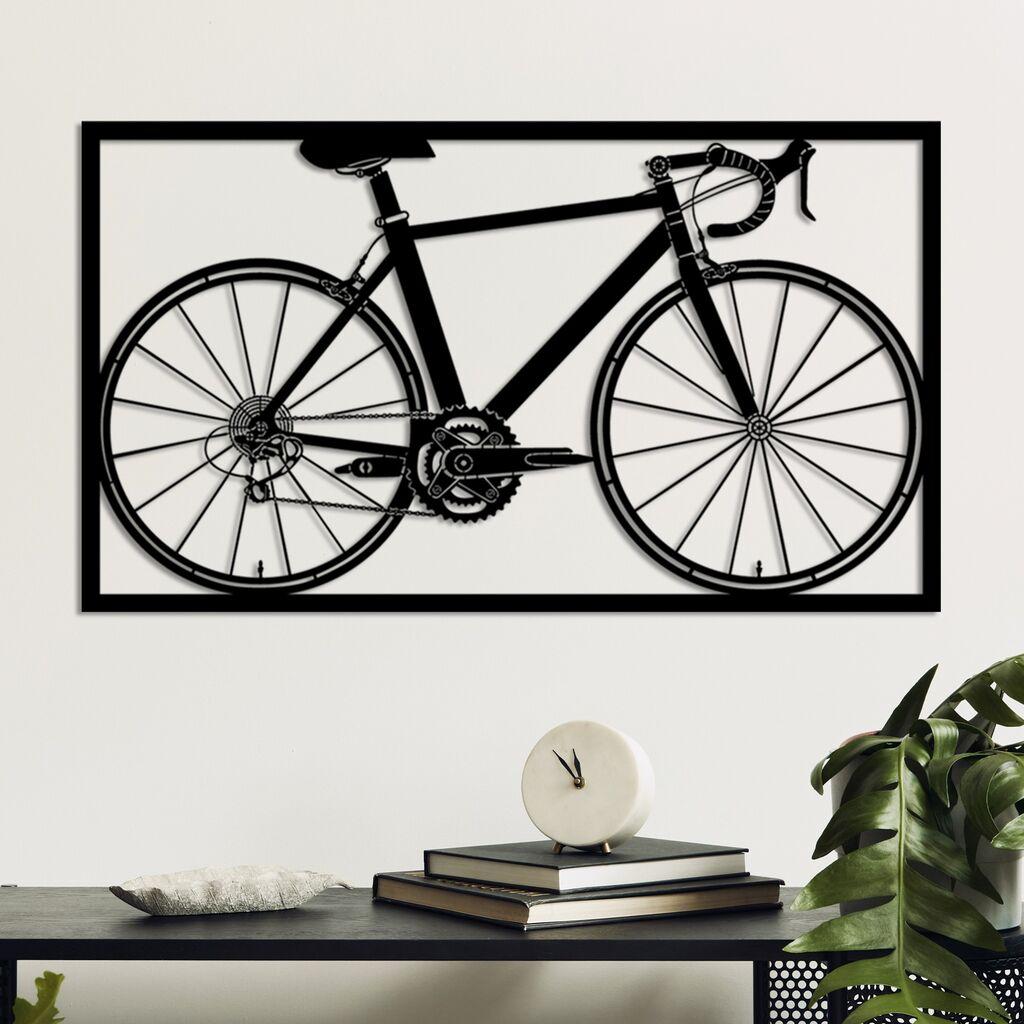 Wallity Zidna dekoracija Celeste-1, 70 x 41 cm, Crna