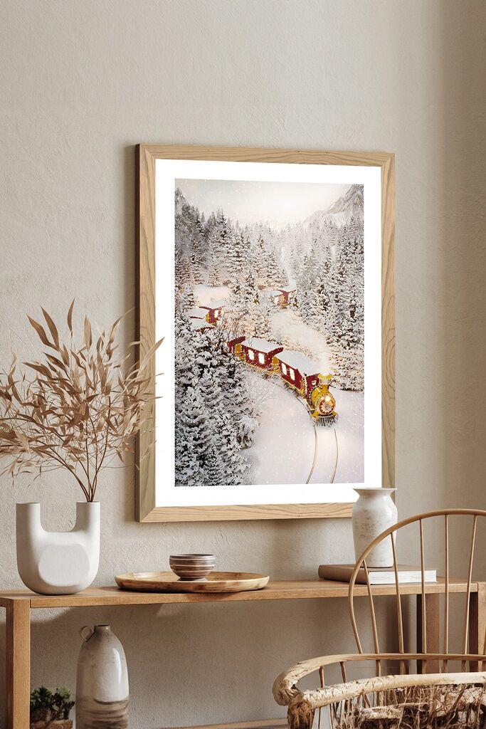 Zidna slika Tekhammdf60, MDF, 33x48 cm