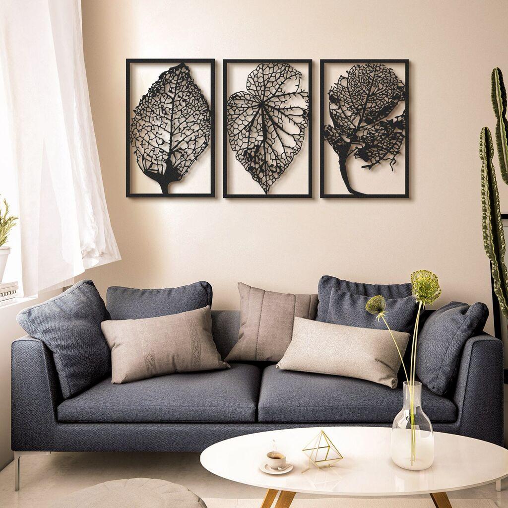 Wallity Zidna dekoracija Jesen - APT167MS, 45 x 70 cm, Crna